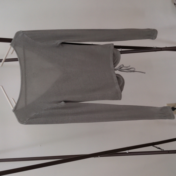 Green AEO ribbed top - Picture 3 of 3